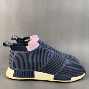 Adidas NMD CS1 Primeknit Mid Legend Ink Navy Lilac Women’s Size 7.5